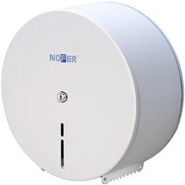 Диспенсер для туалетной бумаги Nofer 05001.XL.W белый XL