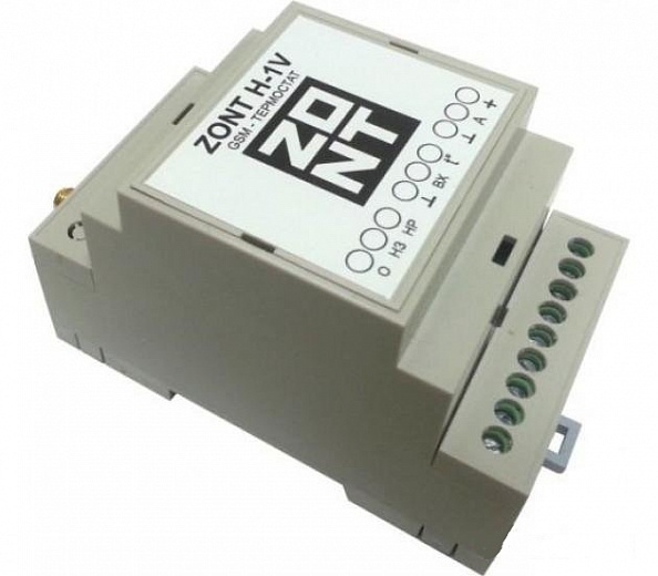 Термостат ZONT H-1v/H-1v GEN.2 GSM для газовых и электрических котлов (ML13213)
