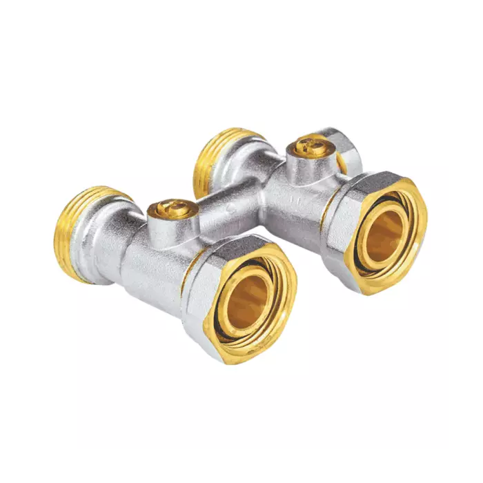 Узел нижнего подключения для однотр Ду 20 Ру10 3/4"ЕКx3/4"ЕК прямой Aquasfera 5014-01