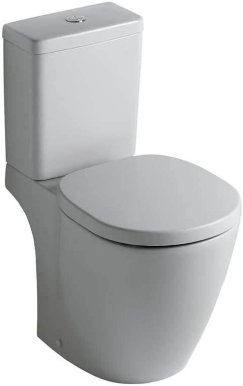 Напольный унитаз Ideal Standard Connect с бачком и микролифтом E803601+E785601+E712701