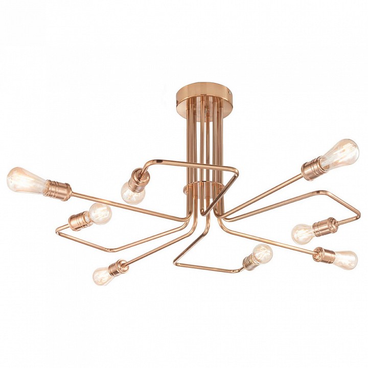 Люстра на штанге Ideal Lux Triumph TRIUMPH PL8 OTTONE ANTICO