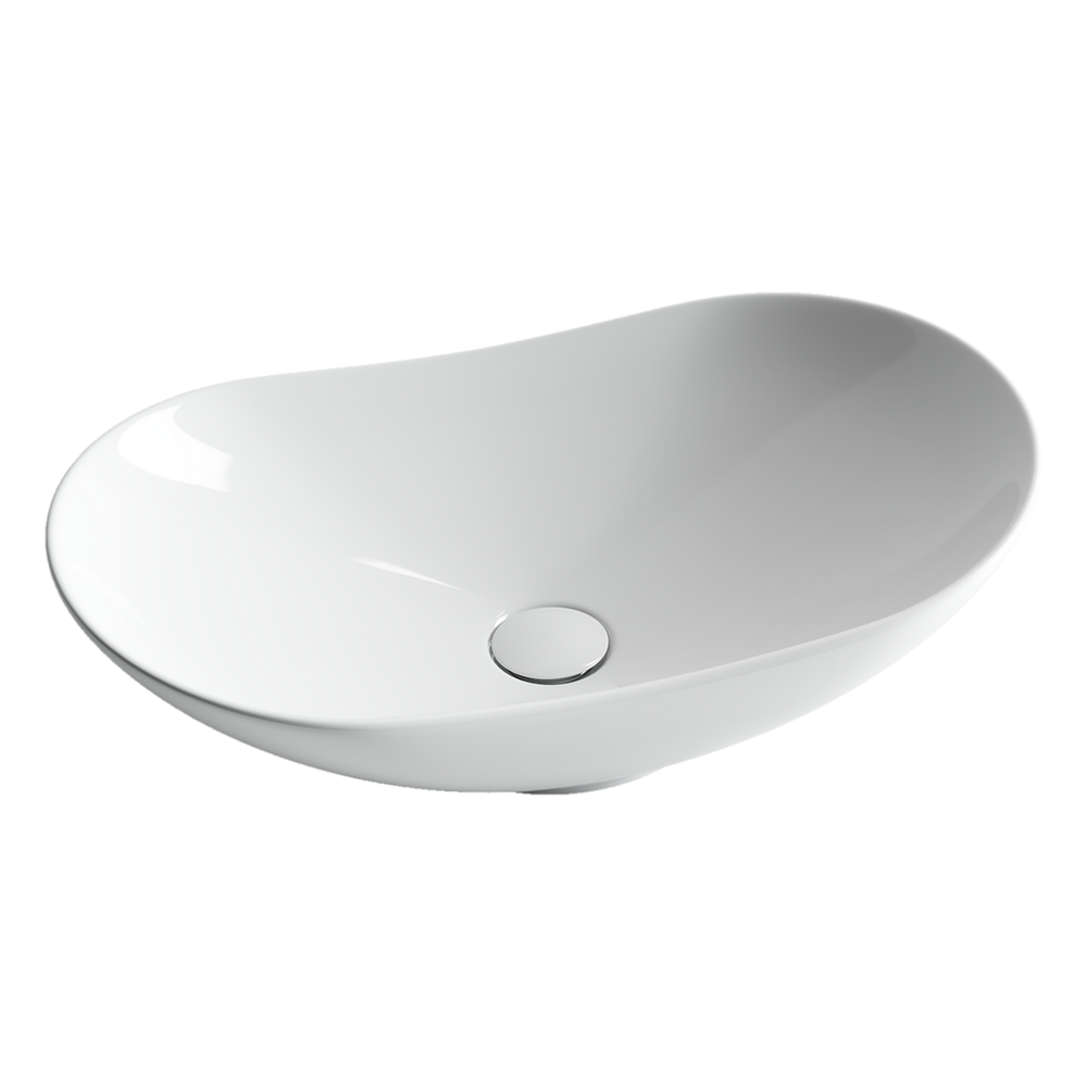 Накладные раковины CERAMICANOVA CN6015 Умывальник чаша накладная овальная Element 620*360*145мм
