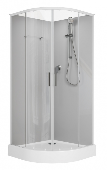Душевая кабина Aquanet Passion EVO R 00267253 white 90x90 набор 2