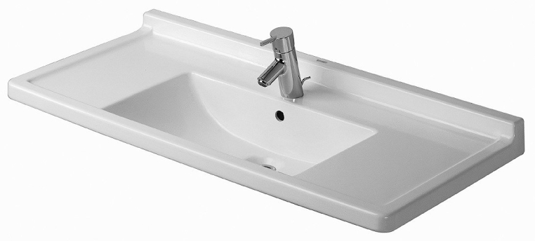Раковина подвесная Duravit Starck 3 105х49 0304100000