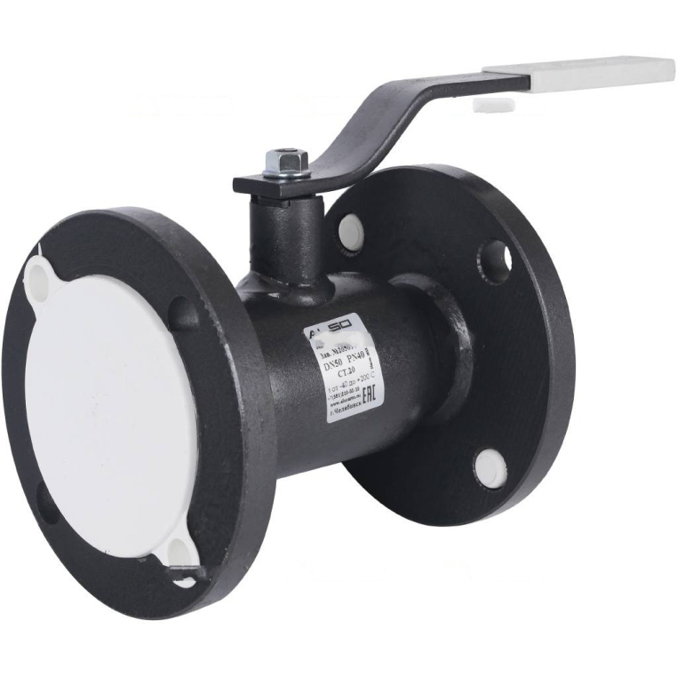 КШ.Ф.050.40-01 ALSO Кран шаровой ALSO КШФ Ду50 Ру 4,0 МПа из Ст.20 L=180ММ