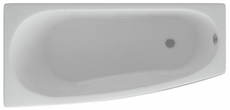 Акриловая ванна Aquatek Пандора 160х75 PAN160-0000065 левая, на каркасе, с фр. панелью и слив-переливом