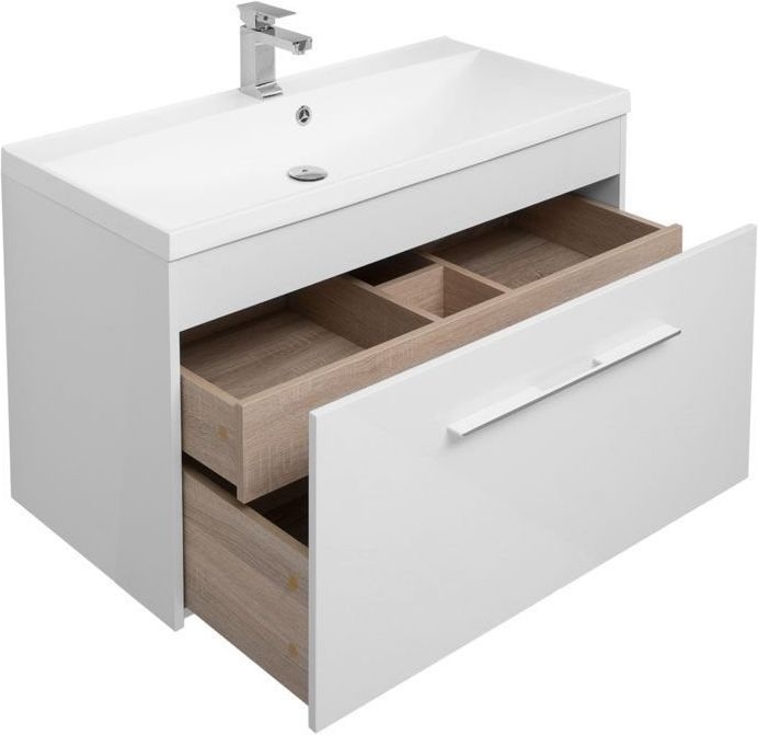 Мебель для ванной Aquanet Августа 100 белый (раковина Нота) 00287676