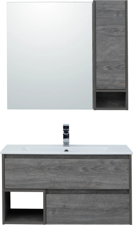 Зеркало Stworki Карлстад 90 R, дуб рошелье (00249984)