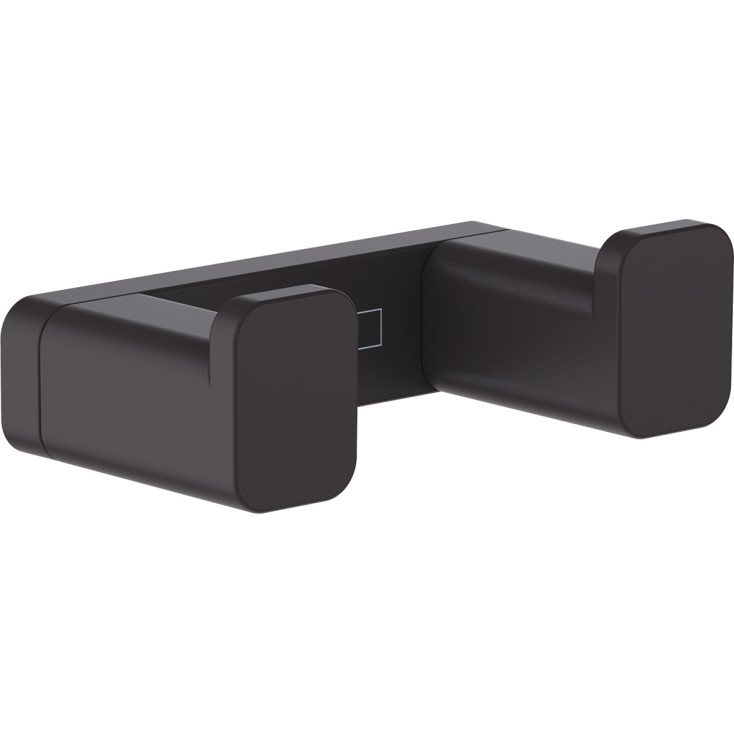 Крючок двойной Hansgrohe AddStoris 41755670 черный матовый