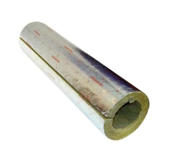 Цилиндр навивной минеральная вата ROCKWOOL 100 кашированный фольгой 40/48 L=1м ROCKWOOL 135254