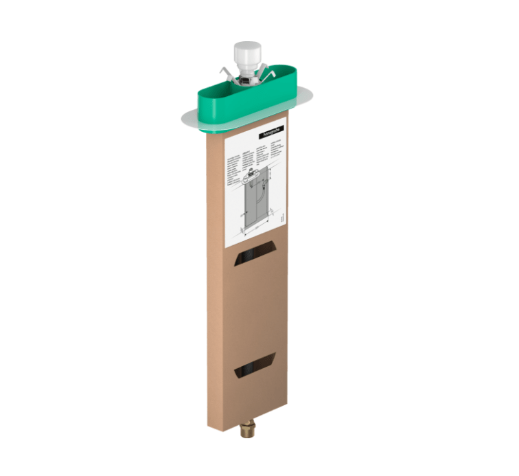 Шланговый короб для ванны, скрытая часть для монтажа на край ванны Hansgrohe sBox 13560180
