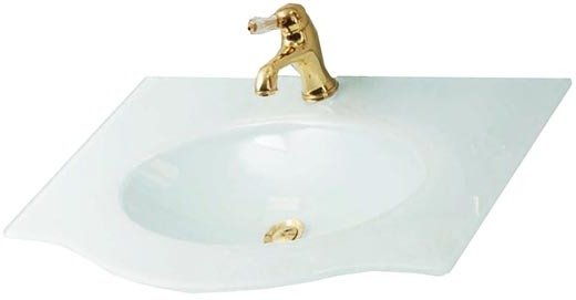 Раковина Cezares Petalo 98 см PETALO-BIANCO-1000-VTR