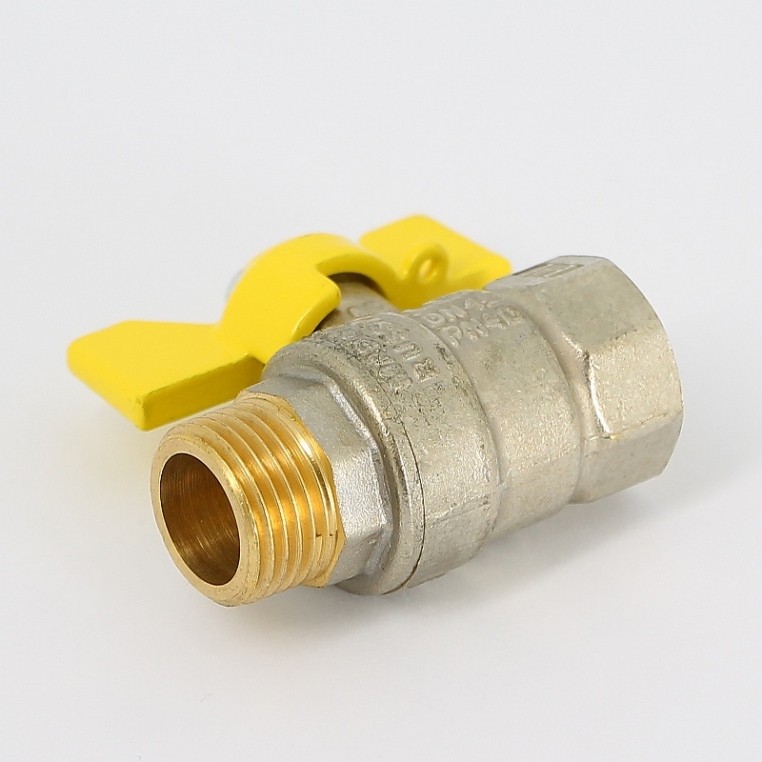 Кран газовый Pride LD НВ 1/2" полнопроходной бабочка (LD 47.352.15)