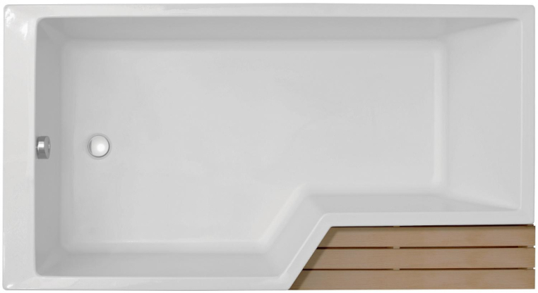 Акриловая ванна Jacob Delafon Bain Douche Neo 160x90 L E6D000L-00
