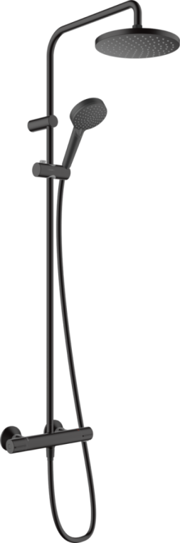 Душевая стойка Hansgrohe Vernis Blend 26276670 черный