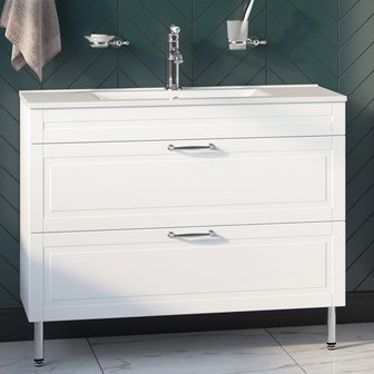 Тумба под раковину IDDIS Oxford 100 белая (OXF10W1i95)