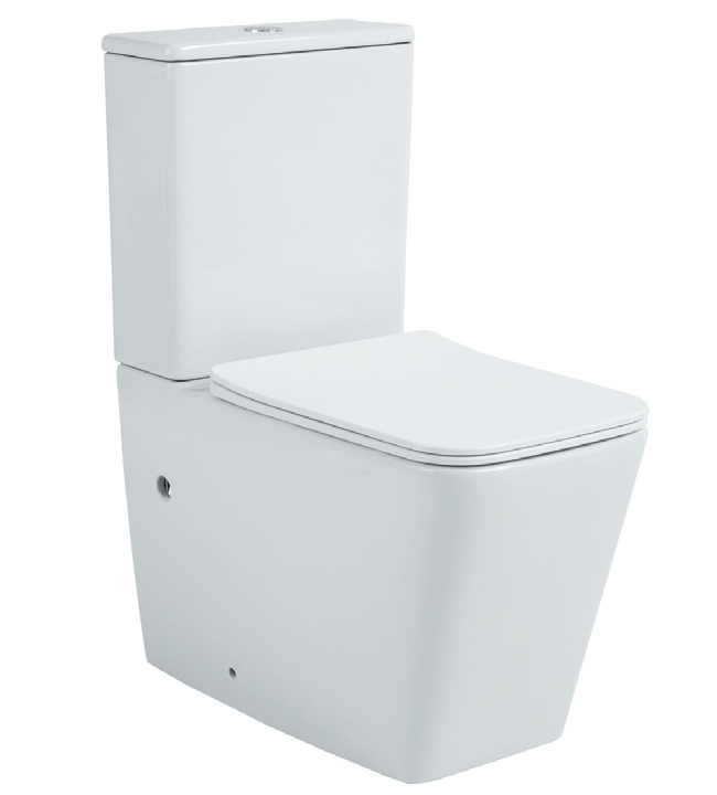 Напольный унитаз Aquatek Либра New с бачком и микролифтом, безободковый AQ1263N-00
