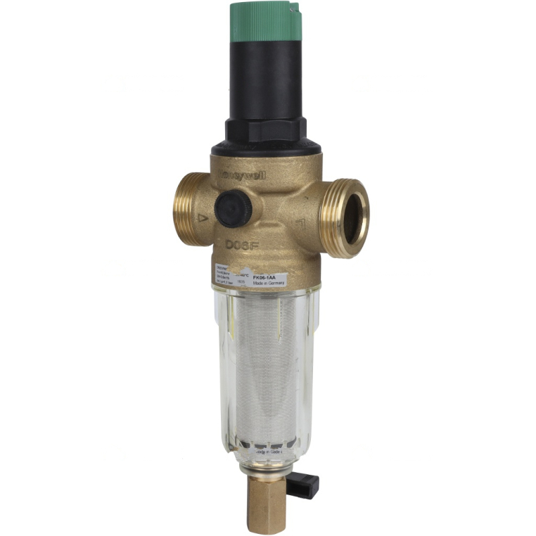 Honeywell (Resideo Braukmann) FK06-1" AAМ  фильтр  100мк  с редуктором  давления