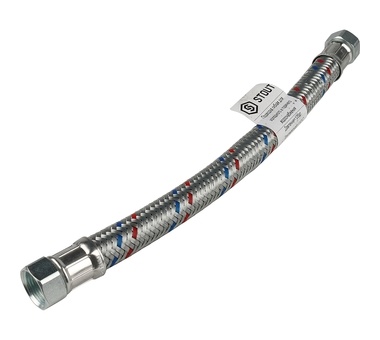 Гибкая подводка для санитарно-технических систем STOUT (SHF-0304-182020) ВР 3/4 х ВР 3/4, длина 400 мм
