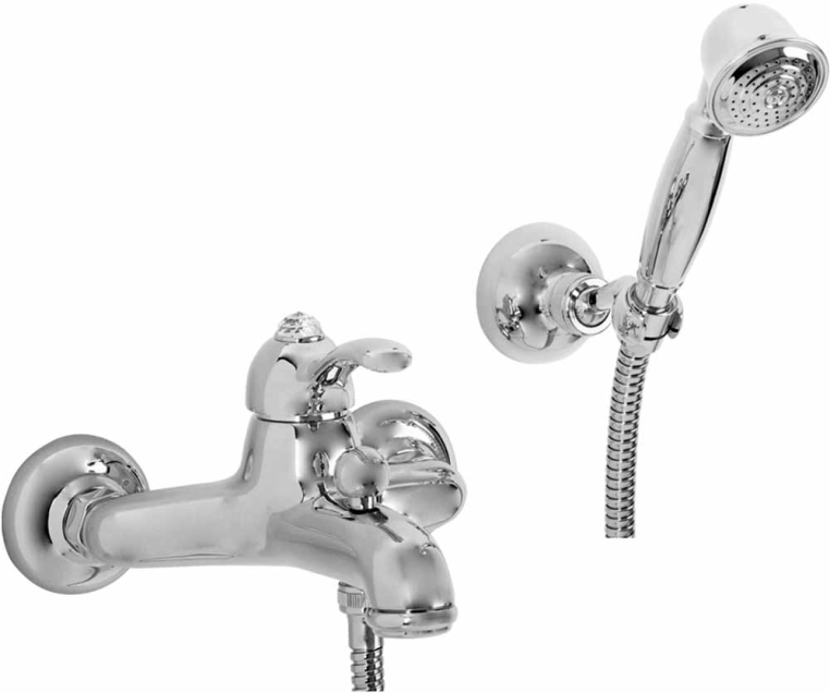 Смеситель для ванны Migliore Lem Swarovski 18881 хром