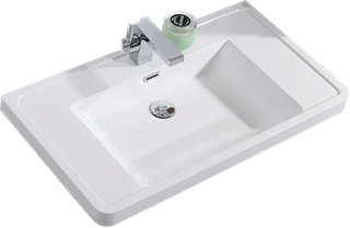 Раковина BelBagno Energia-N 80 прямоугольная (EA-800-LVB)
