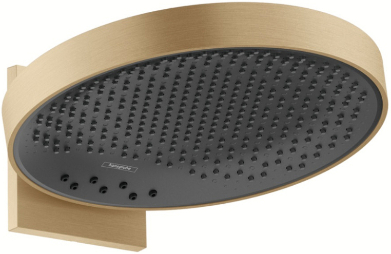 Верхний душ Hansgrohe Rainfinity 26234140 бронза
