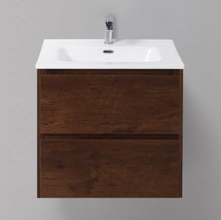 Тумба под раковину BelBagno Pietra 60 см PIETRA-600-2C-SO-PL Polissandro