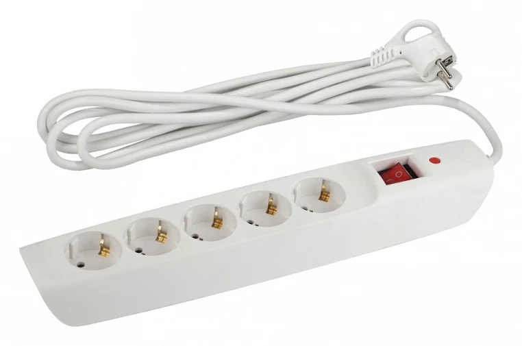 Сетевой фильтр Эра SFX-5es-4m-W Б0044021