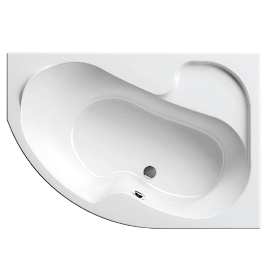 Акриловая ванна Ravak Rosa I 140x105 P CV01000000+CY55000000 с опорной конструкцией