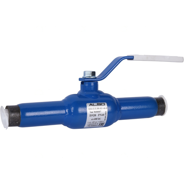 КШ.П.П.RS.020.40-02 ALSO Кран шаровой КШПП RS Ду20  Ру 4,0 МПа из Ст.09Г2С (L-230)
