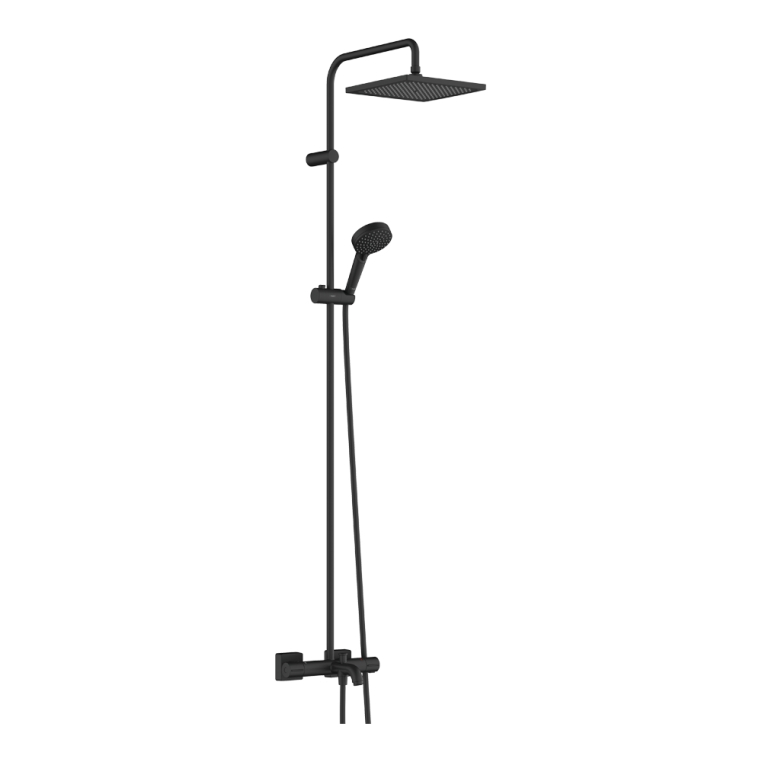 Душевая стойка Hansgrohe Vernis Shape 26900670 черный