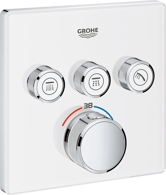 Термостат для душа Grohe Grohtherm SmartControl 29157LS0 moon white