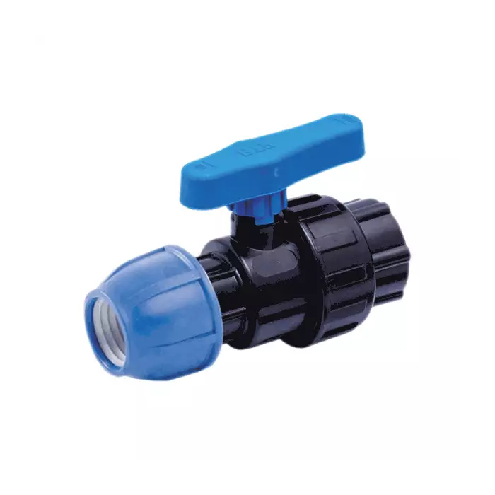 Кран шаровой компрессионный Дн 32х1/2" ВР Ру10 RTP (РосТурПласт) 14397