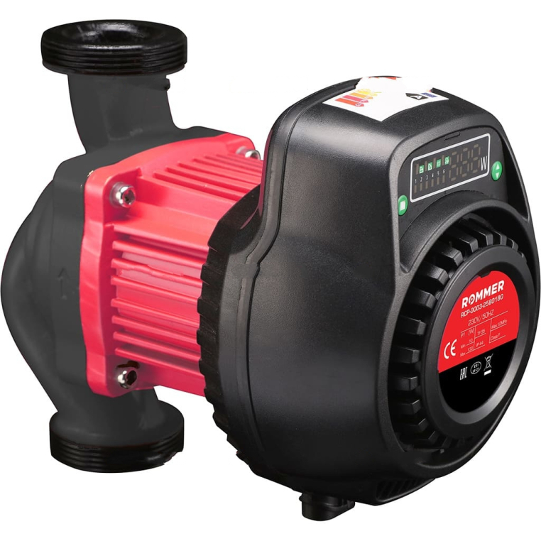 RCP-0003-2580180 ROMMER Циркуляционный насос ER 25/80-180 с гайками