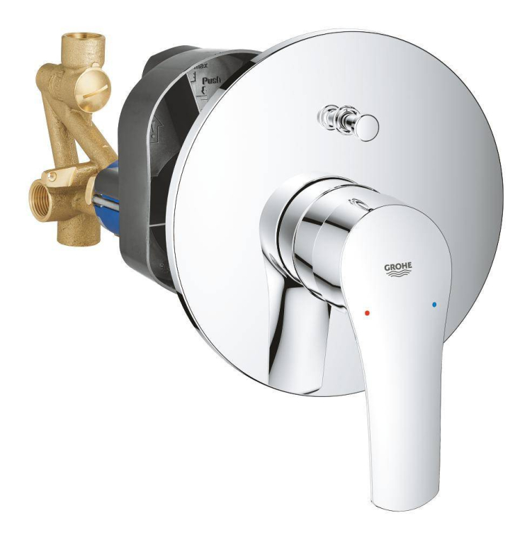 Смеситель для ванны Grohe Eurosmart 33305003 встраиваемый