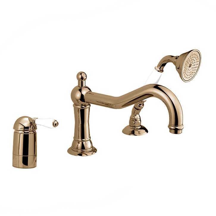 Смеситель на борт ванны с ручным душем Nicolazzi 3449BZ76