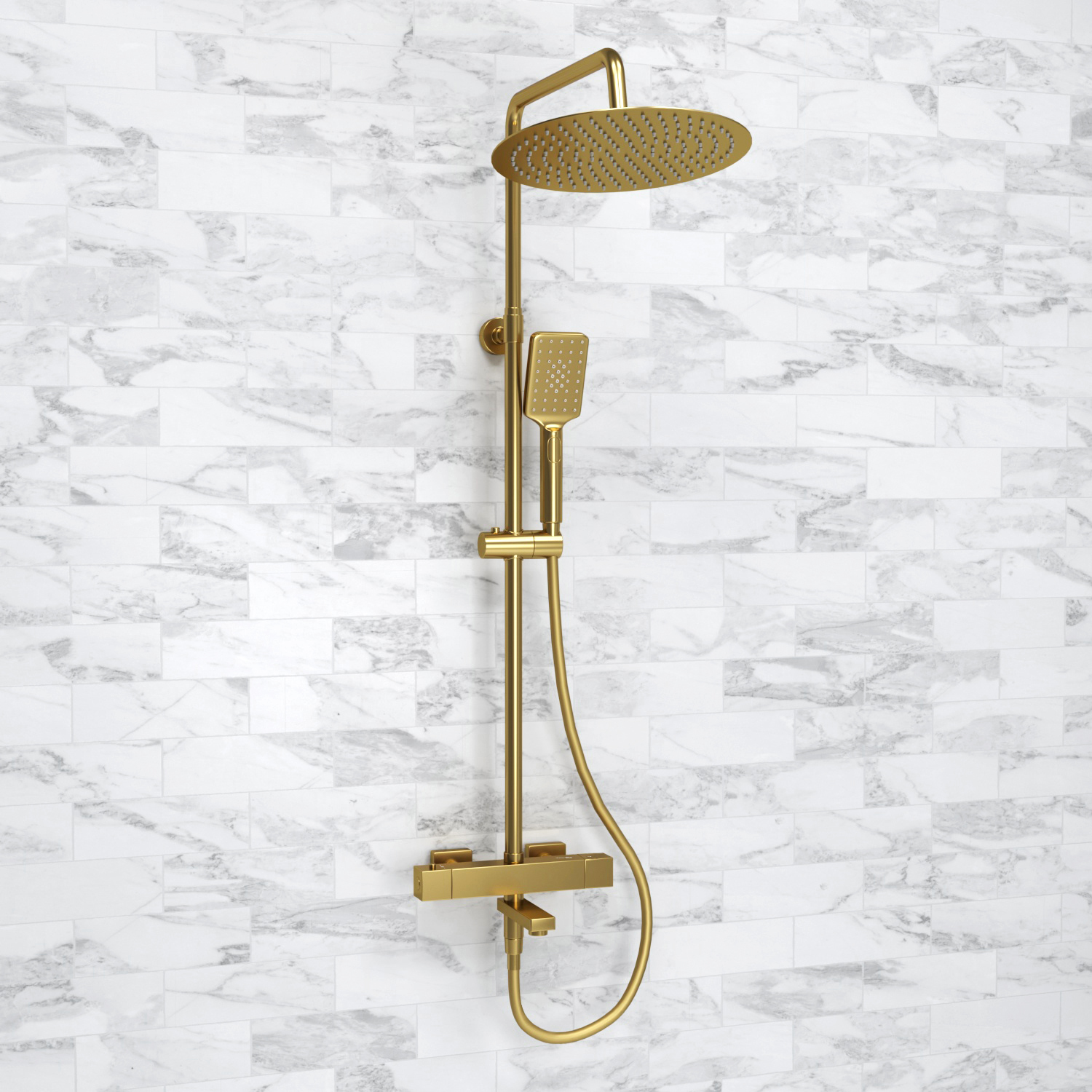 A199.262.201.BG Thermo Душевой комплект с термостатическим смесителем