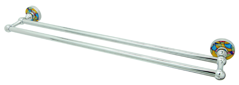 Штанга для полотенец WasserKraft Diemel K-2240 двойная