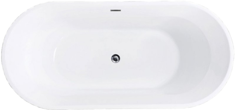 Акриловая ванна BelBagno 170х80 BB71-1700-NERO