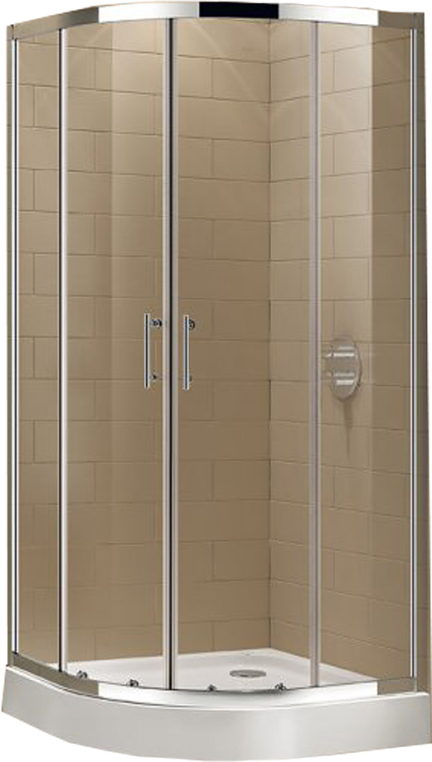 Душевой уголок Cezares Eco 90x90 ECO-O-R-2-90-C-Cr