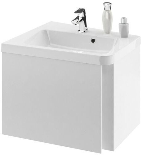 Тумба под умывальник Ravak 10° SD 650 L (белая, левая) X000000745