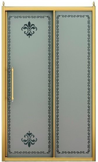 Душевая дверь Cezares Retro 120x195 RETRO-BF-1-120-PP-G