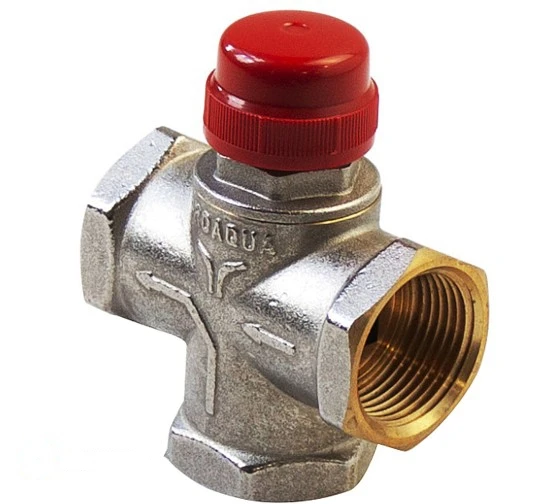 Pro Aqua Клапан трехходовой смесительный 1" TMV-f25-f25-f25 (TMV-f25-f25-f25)