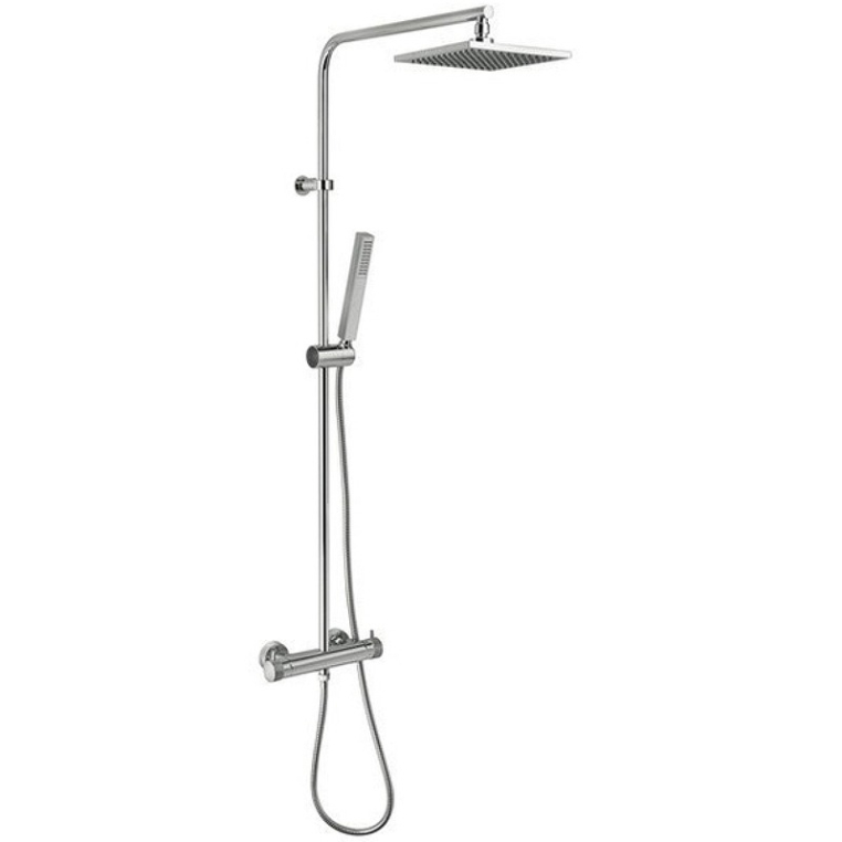 Душевая стойка Paini Fluxio 43CR689TH2L90P1 хром