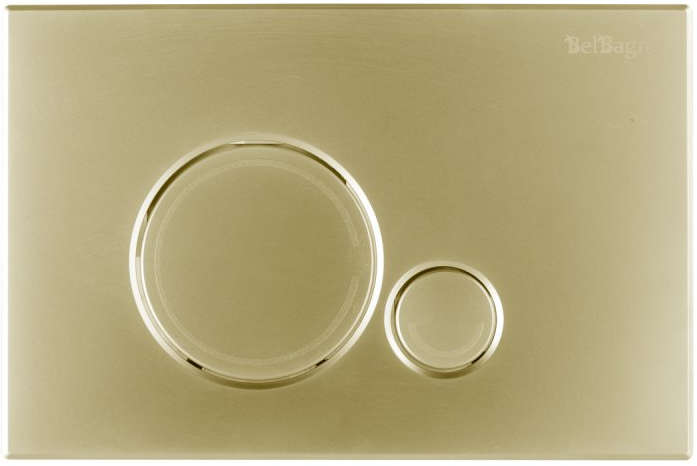Кнопка смыва BelBagno SFERA BB018-SR-ORO цвет-золото