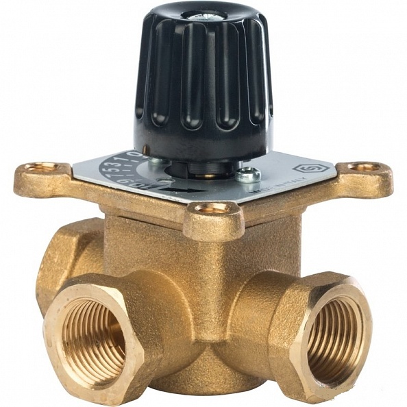 STOUT 3-х ходовой смесительный клапан 1/2″ KVs 2,5 м3/ч (SVM-0003-011502)