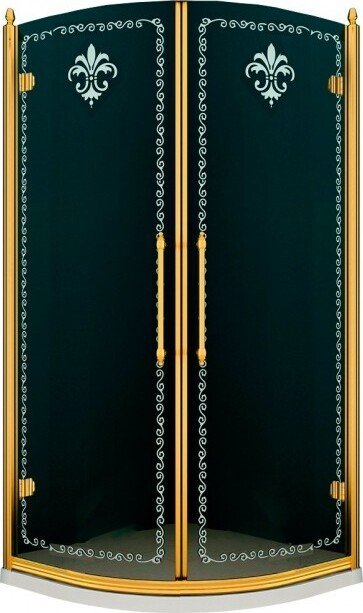 Душевой уголок Cezares Retro 90x90 RETRO-R-2-90-CP-G