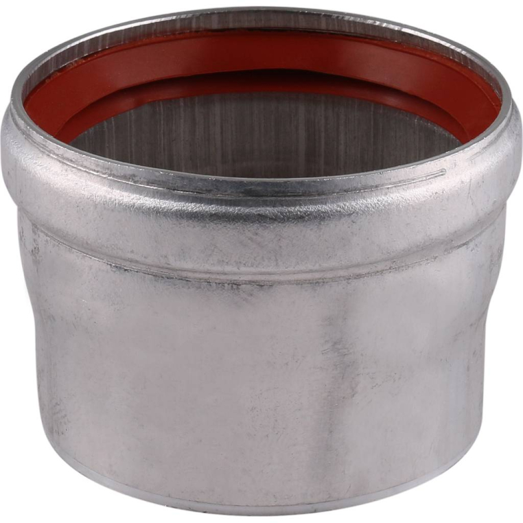 Традиционный элемент дымохода STOUT (SCA-6010-000004) Dn 60/100 адаптер M-F Д 60 L=47