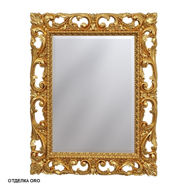 Зеркало прямоугольное 74x95 Caprigo PL106-ORO золото