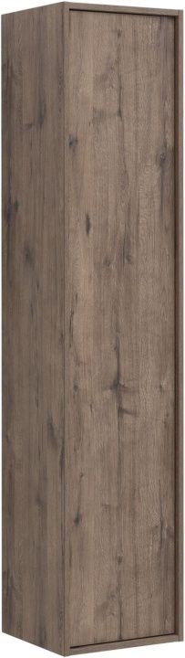 Шкаф-пенал Aquanet Lino (Flat) 35 дуб веллингтон 00295038